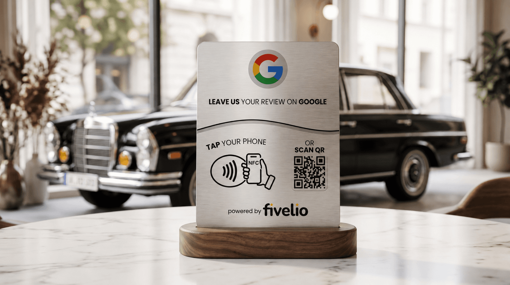 Google Reviews card